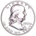 Compare $10 Face Value Franklin Half Dollars 90% Silver prices