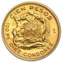 Compare Chile 100 Pesos Gold Coin - Random Years prices
