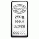 Compare 250 gram silver bar prices
