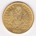 Compare Austria Gold 8 Florin 20 Francs prices