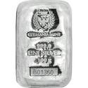 Compare 100 gram Germania Mint Silver Bar 999 Fine prices