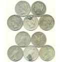 Compare Circulated Peace Dollar Cull prices