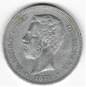 Compare 5 Pesetas Spanish Silver Coin prices