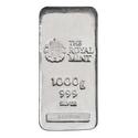 Compare 1 kilo Royal Mint Cast Silver Bar  prices