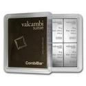 Compare Valcambi 100 gram CombiBar - 10gx10 Silver Bar prices