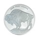 1 oz Buffalo Silver Round Frontier Mint