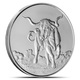 1 oz Don’t Mess With Texas Longhorn Silver Round (New)