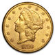 $20 Liberty Double Eagle Gold Coin (Almost Uncirculated)