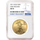 2021 American Eagle (Type 1) 1 oz Gold Coin - NGC MS-70