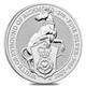 2021 Queen's Beasts 2 oz Silver Coin - The White Greyhound of Richmond