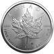 2021 Canadian Silver Maple Leaf 1 oz Coin
