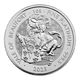 2023 Tudor Beast Yale of Beaufort 1 oz Platinum Coin