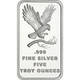 5 oz Silver Bar - SilverTowne Eagle Design