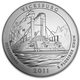 2011 ATB Vicksburg National Military Park MS 5 oz Silver Coin
