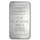 Credit Suisse 1 oz Platinum Bar