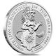 2020 The White Lion of Mortimer - Queen's Beasts 2 oz Silver Bullion Coin
