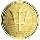 1 oz Gold Barbados Trident Coin