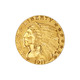 $5 Indian Half Eagle Gold Coin (AU) - Random Year