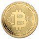 1 oz Bitcoin Gold Round