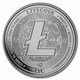 Cryptocurrency Litecoin 1 oz Silver Bullion Round 