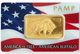 PAMP Suisse American Buffalo 1 oz Gold Bar