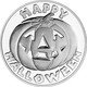 1 oz Silver Round Happy Halloween 