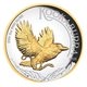 2024 2 oz Kookaburra High Relief Gilded Silver Coin