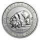 2015 Canadian Silver $8 Polar Bear 1.5 Ounces