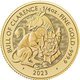 2023 Tudor Beasts: The Black Bull of Clarence 1/4 oz Gold Coin