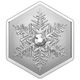2023 1 oz Snowflake Silver Coin RCM