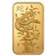 PAMP Lunar Year of the Snake 1 oz Gold Bar 