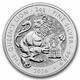 2026 Great Britain 2 oz Silver Royal Tudor Beasts Queen's Lion BU