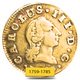 Spain 1/2 Escudo Charles III Gold Coin