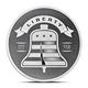 1 oz Liberty Bell Silver Round