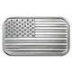 1 oz American Flag Silver Bar