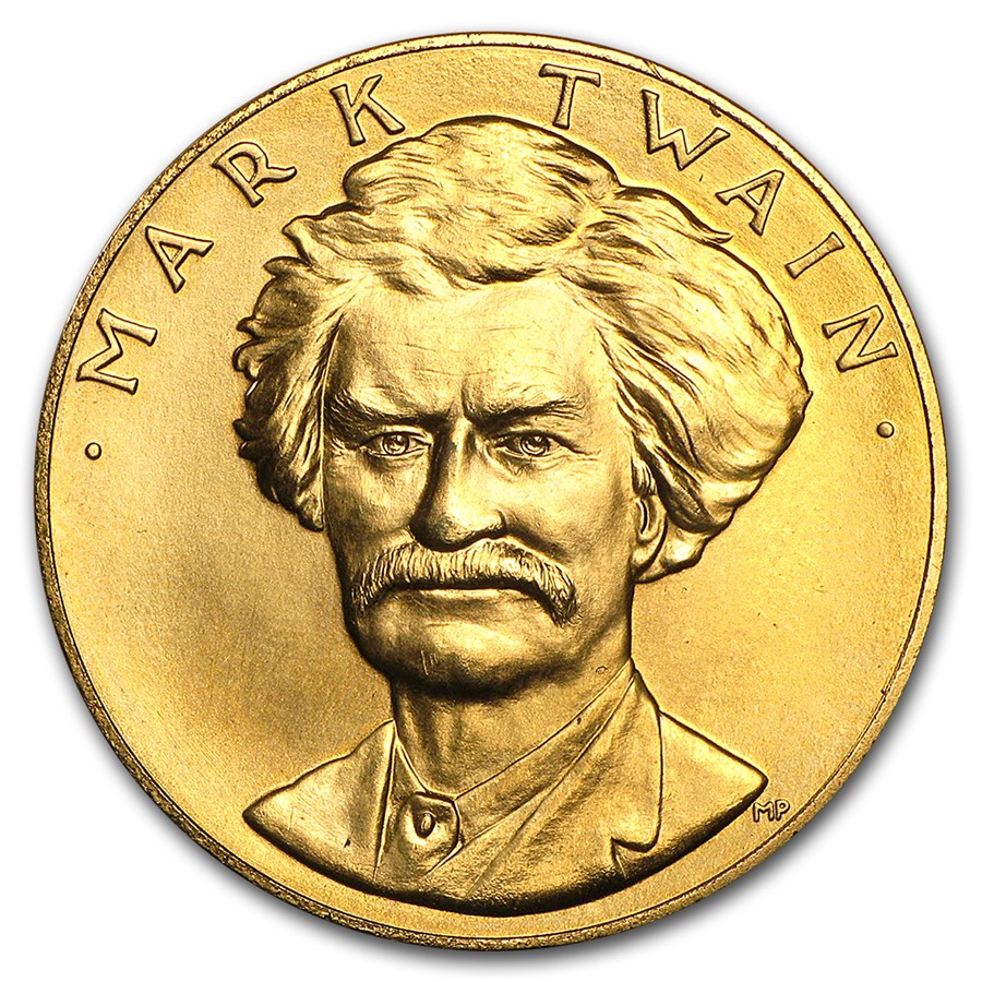 Compare U.S. Mint 1 oz Gold Commemorative Arts Medal Mark Twain prices