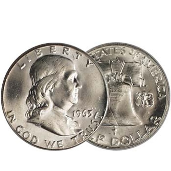 Compare $10 FV Franklin Half Dollars AU prices