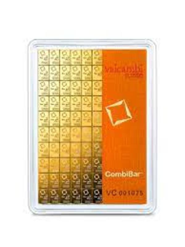Compare cheapest prices of Valcambi CombiBar - 100 Gram Gold Bars 