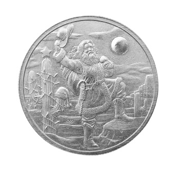 Compare Western Santa 1 oz Silver Round prices