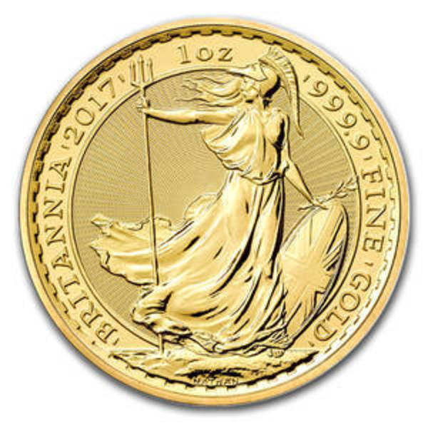 1 oz Britannia Gold Coin (Random Year)
