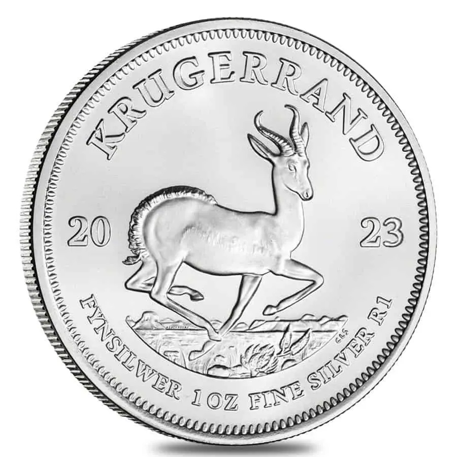 Best prices for Silver Krugerrands